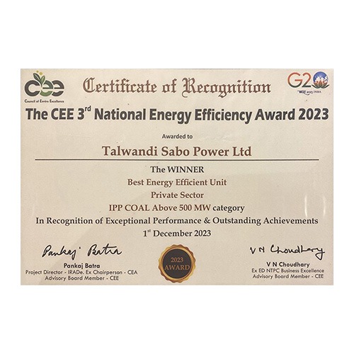 CEE 3rd National Energy Award